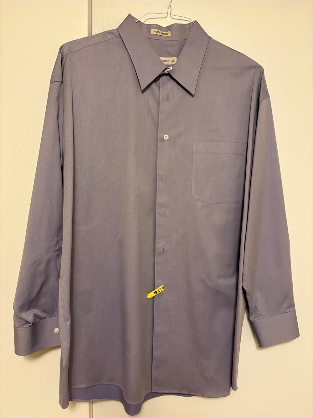 Pronto Uomo Lavender-Gray Lightweight Shirt Jacket